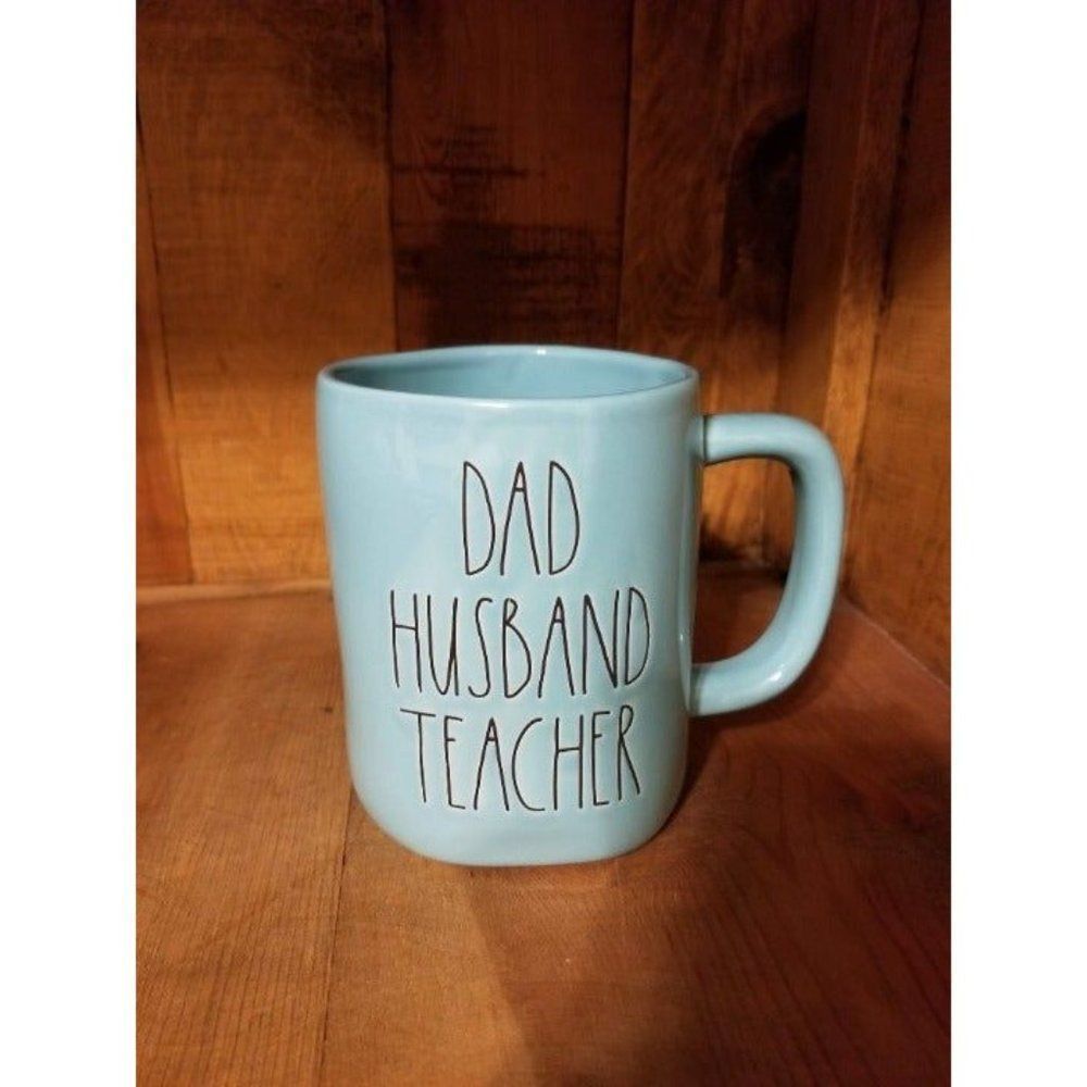 Rae Dunn DAD HUSBAND TEACHER Mug BRAND NEW with TAGS